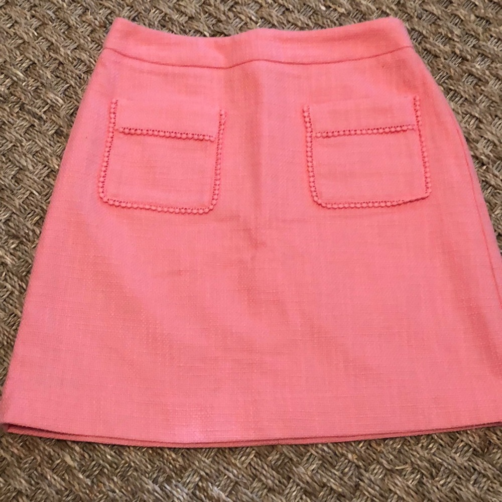 Coral Loft A Line Mini Skirt